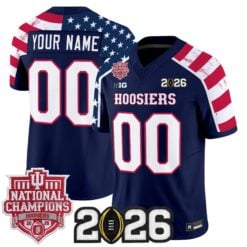 Indiana Hoosiers "America 250 Edition" Vapor Limited Custom Jersey - Stitched by Digigearus