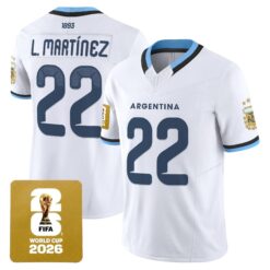 Argentina 2026 World Cup Vapor Football Jersey - All Stitched by Digigearus