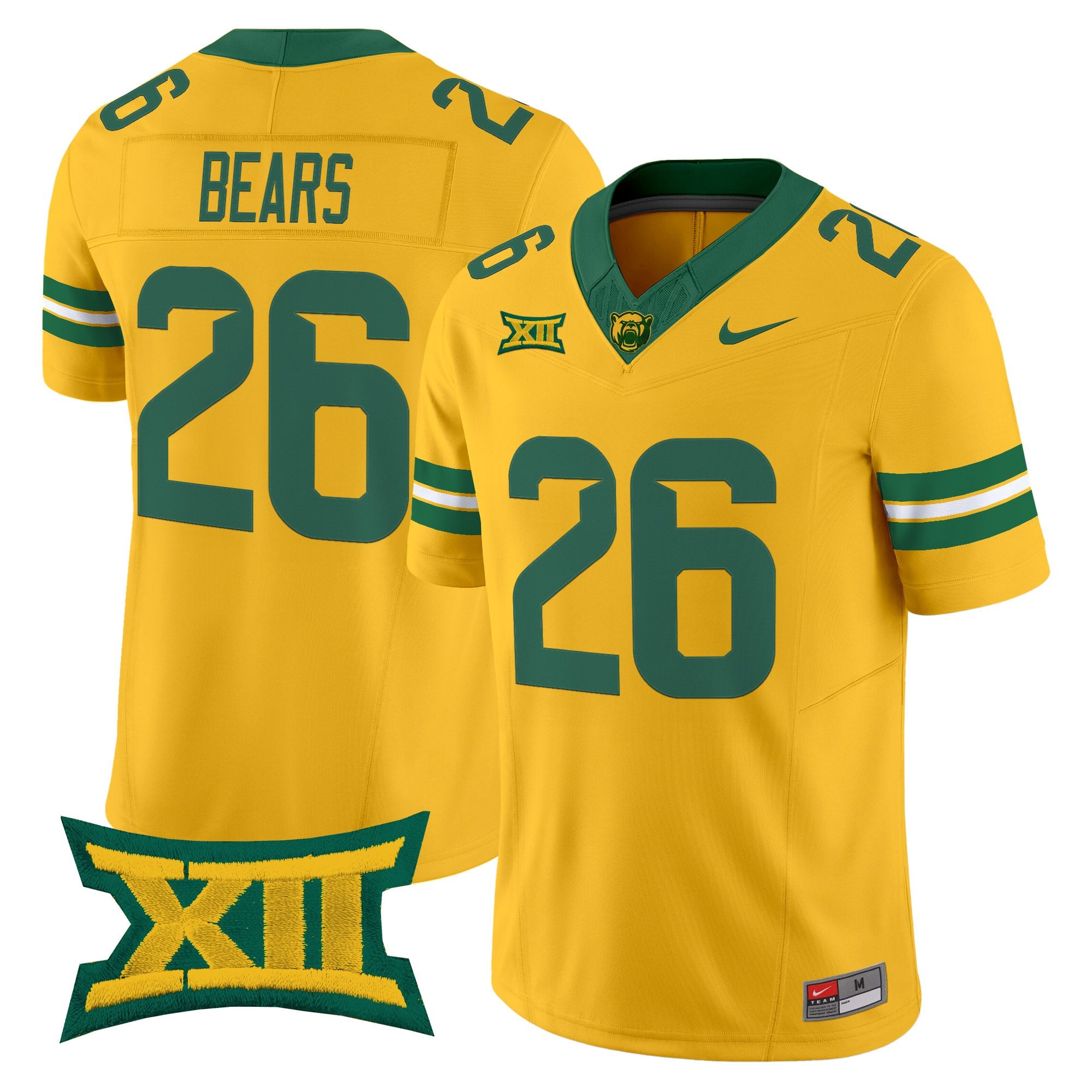 Baylor Bears 2026 Vapor Limited Jersey - Stitched by Digigearus