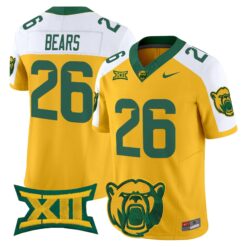 Baylor Bears 2026 Vapor Limited Jersey - Stitched by Digigearus