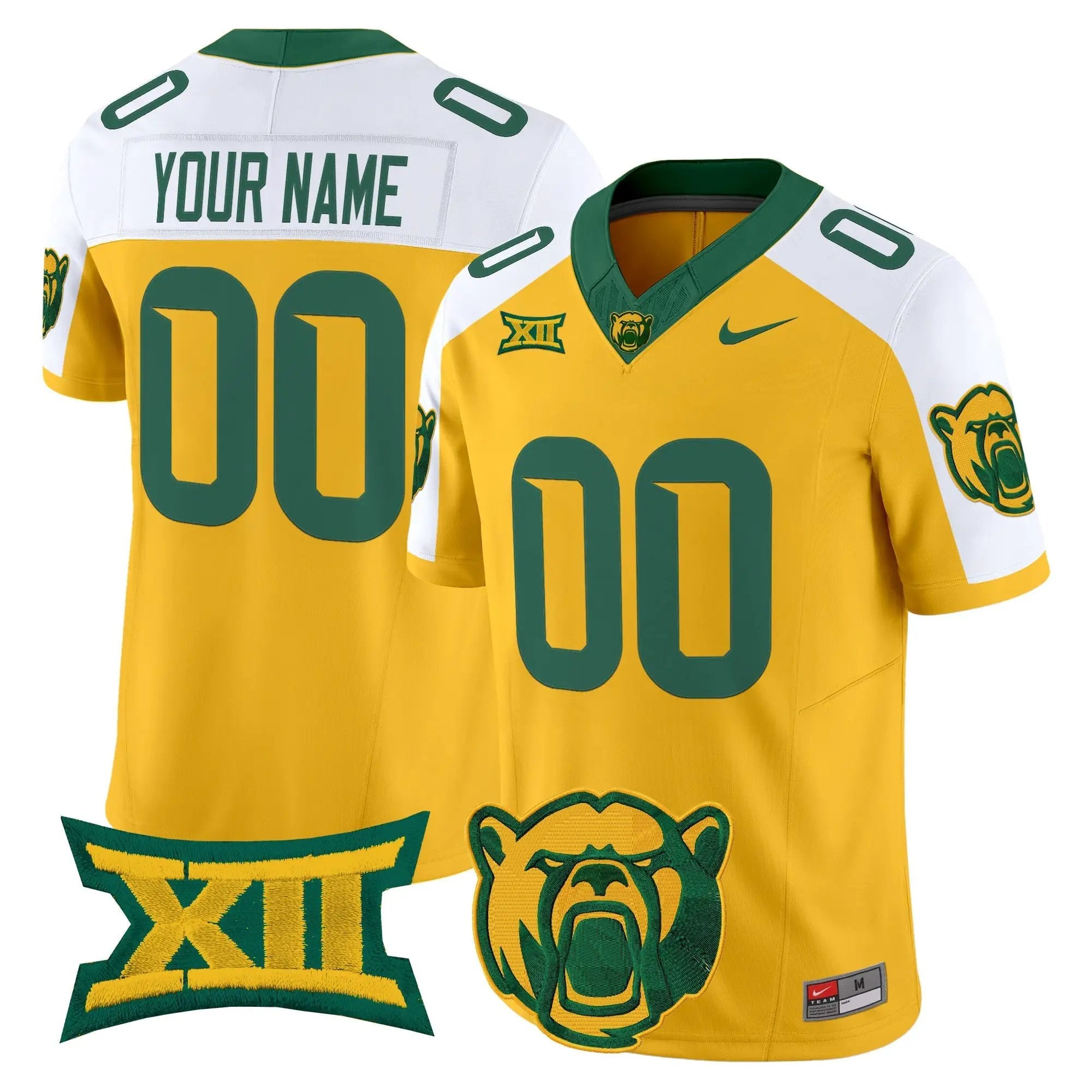 Baylor Bears 2026 Vapor Limited Custom Jersey - Stitched by Digigearus