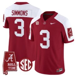 BAMA 2026 Vapor Limited Jersey - Alabama Map - Stitched by Alabama Crimson Tide