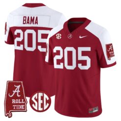 BAMA 2026 Vapor Limited Jersey - Alabama Map - Stitched by Alabama Crimson Tide