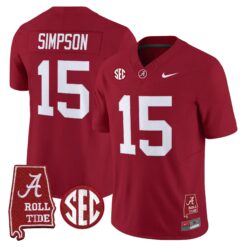 BAMA 2026 Vapor Limited Jersey - Alabama Map - Stitched by Alabama Crimson Tide