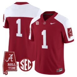 BAMA 2026 Vapor Limited Jersey - Alabama Map - Stitched by Alabama Crimson Tide