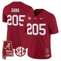BAMA 2026 Vapor Limited Jersey - Alabama Map - Stitched by Alabama Crimson Tide