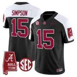BAMA 2026 Vapor Limited Jersey - Alabama Map - Stitched by Alabama Crimson Tide