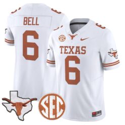 TEX 2026 State Map & SEC Patch Vapor Limited Jersey - Stitched by Digigearus