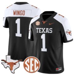 TEX 2026 State Map & SEC Patch Vapor Limited Jersey - Stitched by Digigearus