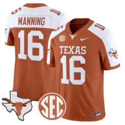 TEX 2026 State Map & SEC Patch Vapor Limited Jersey - Stitched by Digigearus