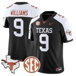 TEX 2026 State Map & SEC Patch Vapor Limited Jersey - Stitched by Digigearus