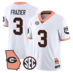 Georgia Bulldogs The Big Peach Vapor Limited Jersey - Stitched by Digigearus