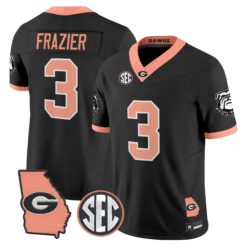 Georgia Bulldogs The Big Peach Vapor Limited Jersey - Stitched by Digigearus