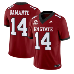Adam Damante Jersey #14 New Mexico State 2026 Vapor Limited Stitched by My Store NCAA Football Jerseys