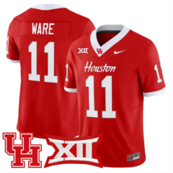 Andre Ware Jersey #11 Houston Cougars 2026 Vapor Limited Stitched by My Store NCAA Football Jerseys