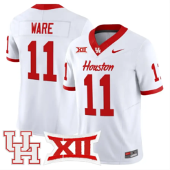 Andre Ware Jersey #11 Houston Cougars 2026 Vapor Limited Stitched by My Store NCAA Football Jerseys