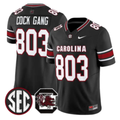 Cock Gang Jersey #803 South Carolina Gamecocks 2026 Limited Stitched by My Store NCAA Football Jerseys