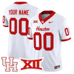 Custom Houston Cougars Jersey Name, Number 2026 Vapor Limited Stitched by My Store NCAA Football Jerseys
