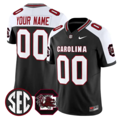 Custom South Carolina Gamecocks Jersey 2026 Name, Number Stitched by My Store NCAA Football Jerseys