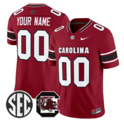 Custom South Carolina Gamecocks Jersey 2026 Name, Number Stitched by My Store NCAA Football Jerseys