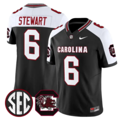 Dylan Stewart Jersey #6 South Carolina Gamecocks 2026 Limited Stitched by My Store NCAA Football Jerseys