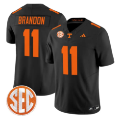 Faizon Brandon Jersey #11 Tennessee Vols 2026 Vapor Limited Stitched by My Store NCAA Football Jerseys