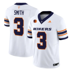 Jaden Smith Jersey #3 UTEP Miners 2016 Vapor Limited Stitched by My Store NCAA Football Jerseys