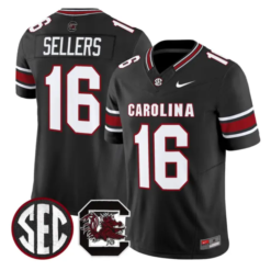 LaNorris Sellers Jersey #16 South Carolina Gamecocks 2026 Stitched by My Store NCAA Football Jerseys