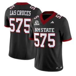 Las Cruces Jersey #575 New Mexico State 2026 Vapor Limited Stitched by My Store NCAA Football Jerseys