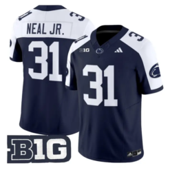 Marcus Neal Jr Jersey #31 Penn State Nittany 2026 Limited Stitched by My Store NCAA Football Jerseys