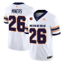 Miners Jersey #26 UTEP Miners 2016 Vapor Limited Stitched by My Store NCAA Football Jerseys