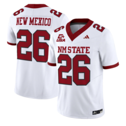 New Mexico Jersey #26 New Mexico State 2026 Vapor Limited Stitched by My Store NCAA Football Jerseys