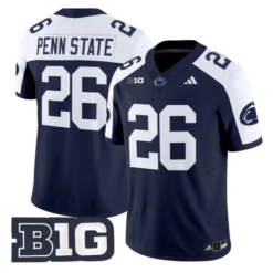 Penn State Jersey #26 Penn State Nittany 2026 Limited Stitched by My Store NCAA Football Jerseys