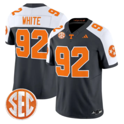 Reggie White Jersey #92 Tennessee Vols 2026 Vapor Limited Stitched by My Store NCAA Football Jerseys