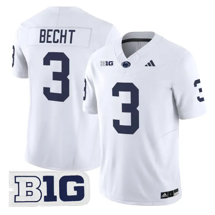 Rocco Becht Jersey #3 Penn State Nittany 2026 Limited Stitched by My Store NCAA Football Jerseys