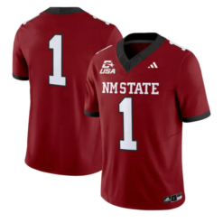 Team Jersey #1 New Mexico State 2026 Vapor Limited Stitched by My Store NCAA Football Jerseys