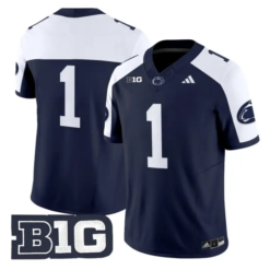 Team Jersey #1 Penn State Nittany 2026 Limited Stitched by My Store NCAA Football Jerseys