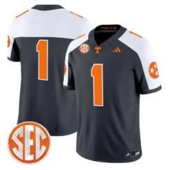 Team Jersey #1 Tennessee Vols 2026 Vapor Limited Stitched by My Store NCAA Football Jerseys
