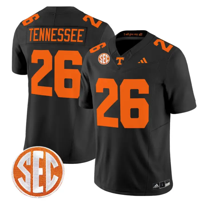 Tennessee Jersey #26 Tennessee Vols 2026 Vapor Limited Stitched by My Store NCAA Football Jerseys