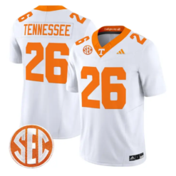 Tennessee Jersey #26 Tennessee Vols 2026 Vapor Limited Stitched by My Store NCAA Football Jerseys