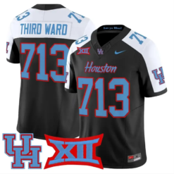 Third Ward Jersey #713 Houston Cougars 2026 Vapor Limited Stitched by My Store NCAA Football Jerseys
