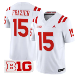 Tommie Frazier Jersey #15 Nebraska Cornhuskers 2026 Vapor Stitched by My Store NCAA Football Jerseys