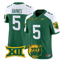 Travion Barnes Jersey #5 Baylor Bears 2026 Vapor Limited Stitched by My Store NCAA Football Jerseys