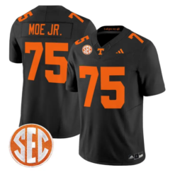 Wendell Moe Jr Jersey #75 Tennessee Vols 2026 Vapor Limited Stitched by My Store NCAA Football Jerseys