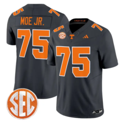 Wendell Moe Jr Jersey #75 Tennessee Vols 2026 Vapor Limited Stitched by My Store NCAA Football Jerseys