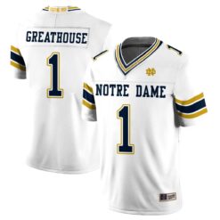 Notre Dame Fighting Irish 2026 Shamrock Series Football Vapor Jersey - Stitched by Notre Dame Fighting Irish