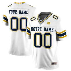 Notre Dame Fighting Irish 2026 Shamrock Series Football Vapor Custom Jersey - Stitched by Notre Dame Fighting Irish