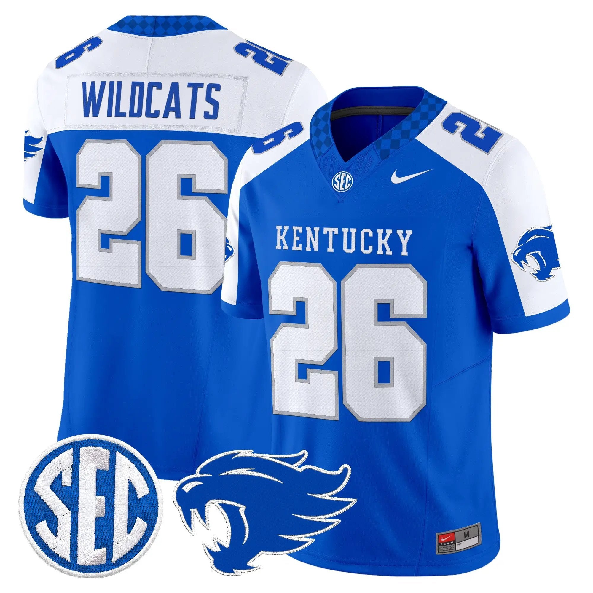 UK 2026 Vapor Limited Jersey - Stitched by Kentucky Wildcats