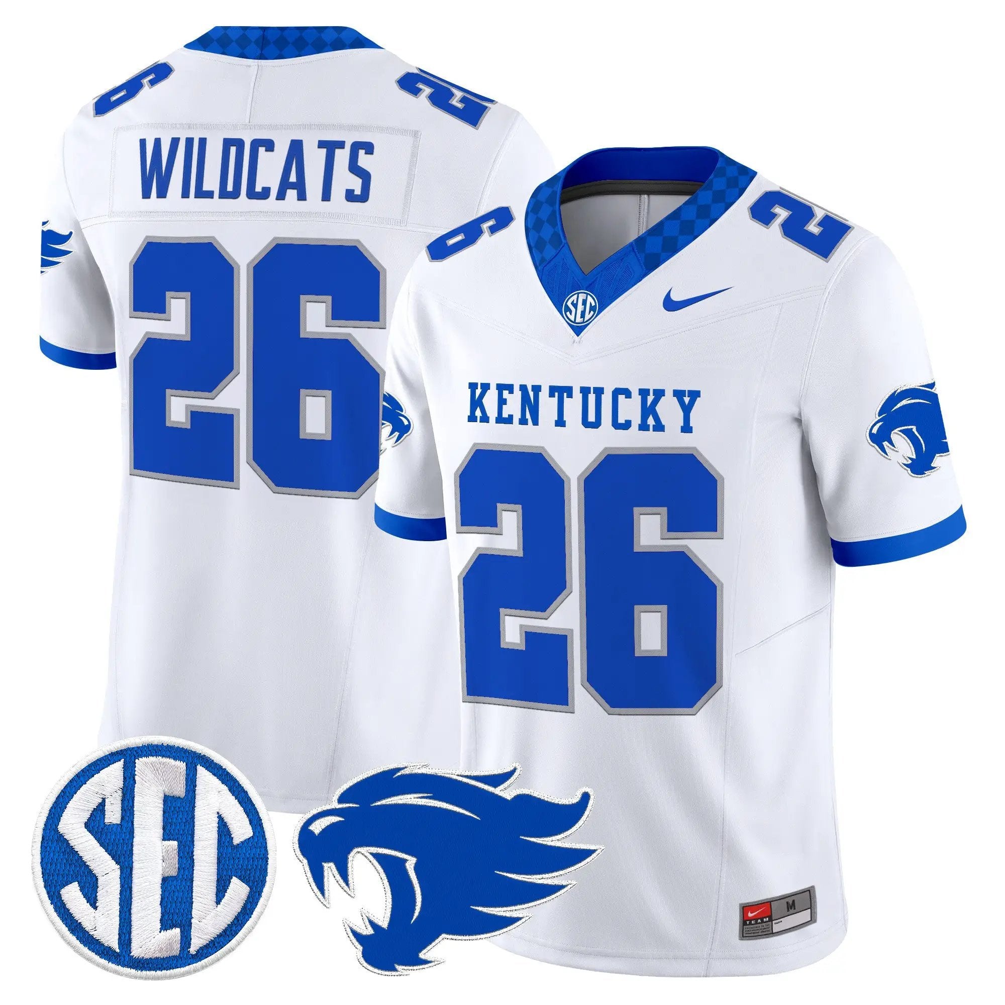 UK 2026 Vapor Limited Jersey - Stitched by Kentucky Wildcats
