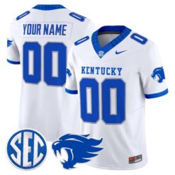 UK 2026 Vapor Limited Custom Jersey - Stitched by Kentucky Wildcats